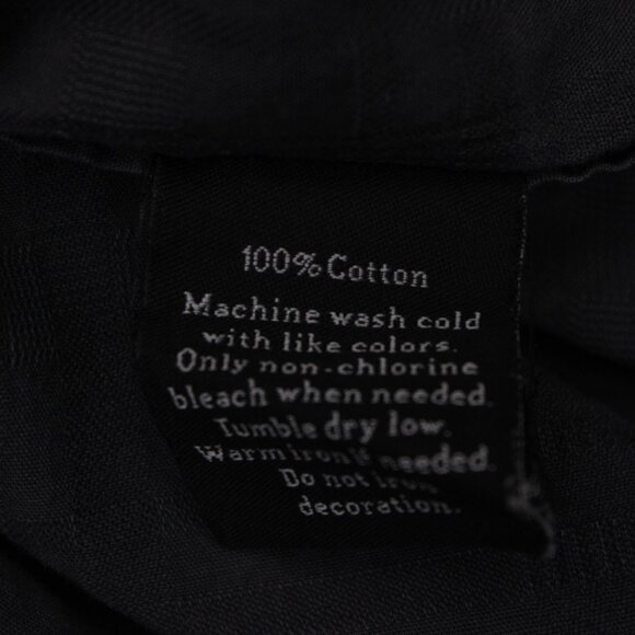 Rock & Republic Roll Tab Shirt Mens Large Gray Textured Cotton L/S Button Up - Picture 9 of 13